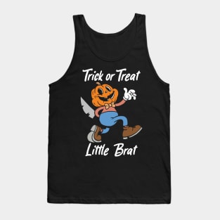 Trick or Treat - Little Brat Tank Top